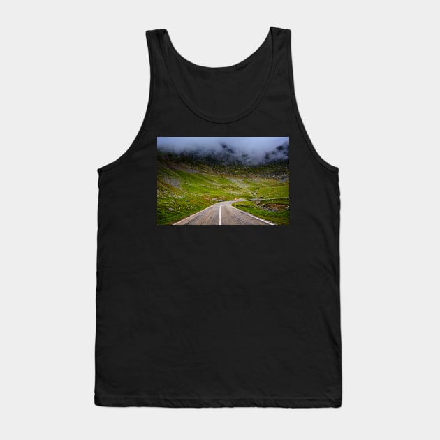 Winding road in mountains Tank Top by naturalis